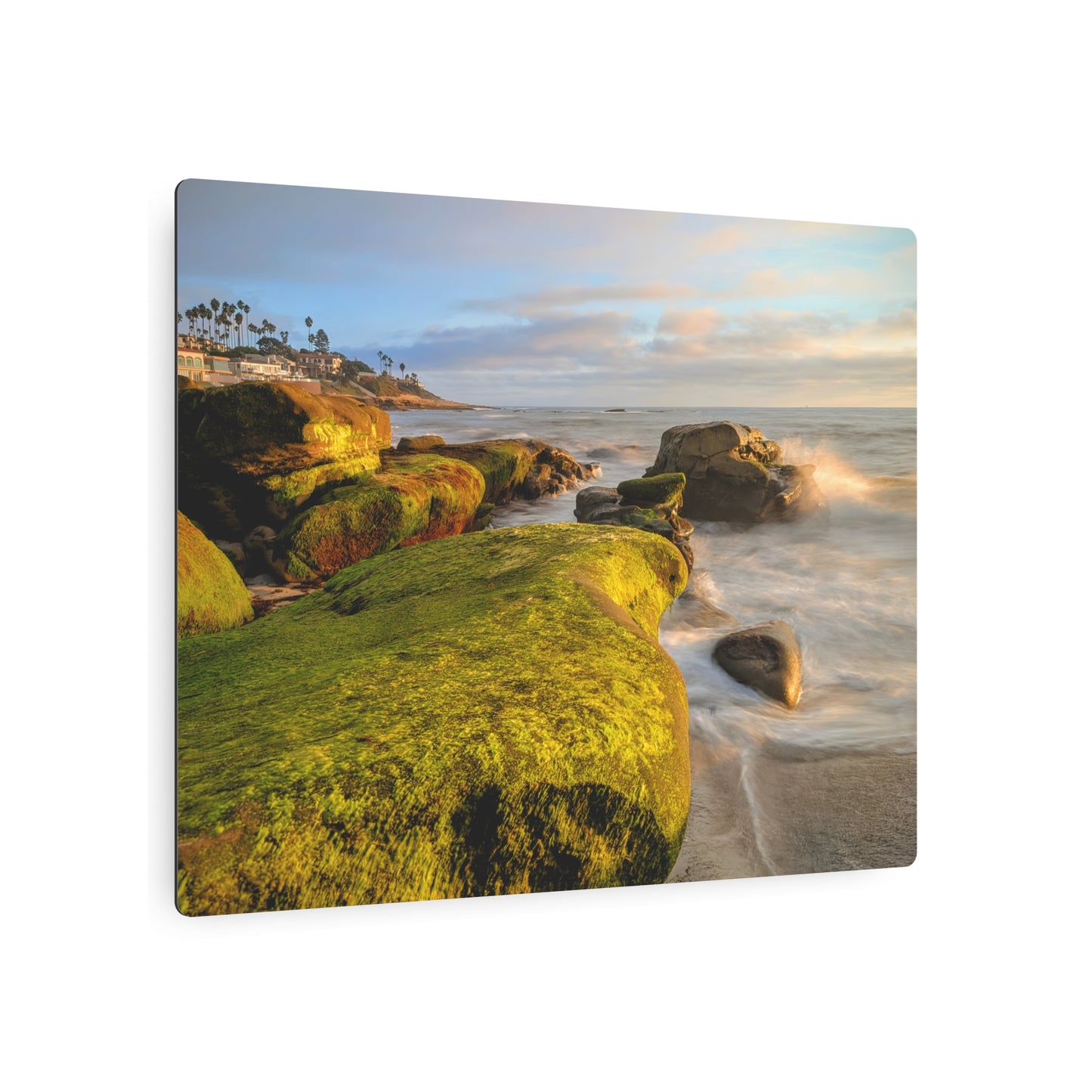 Wind And Sea With You And Me - Metal Coastal Print