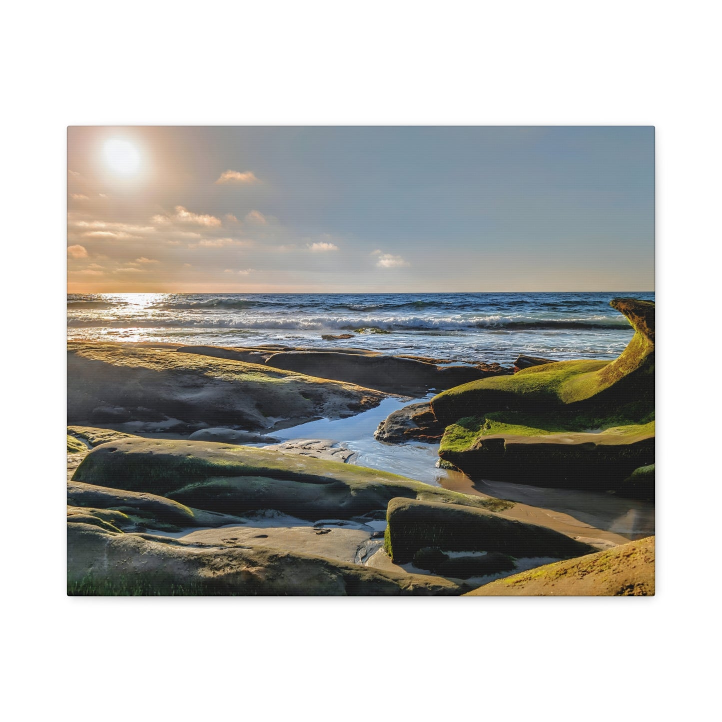 Wave Within Waves Canvas Wall Art Print