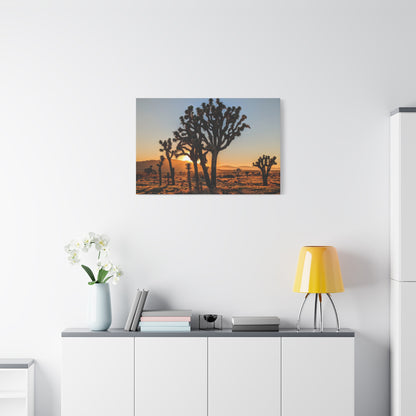 Joshua Glow Canvas Wall Art Print
