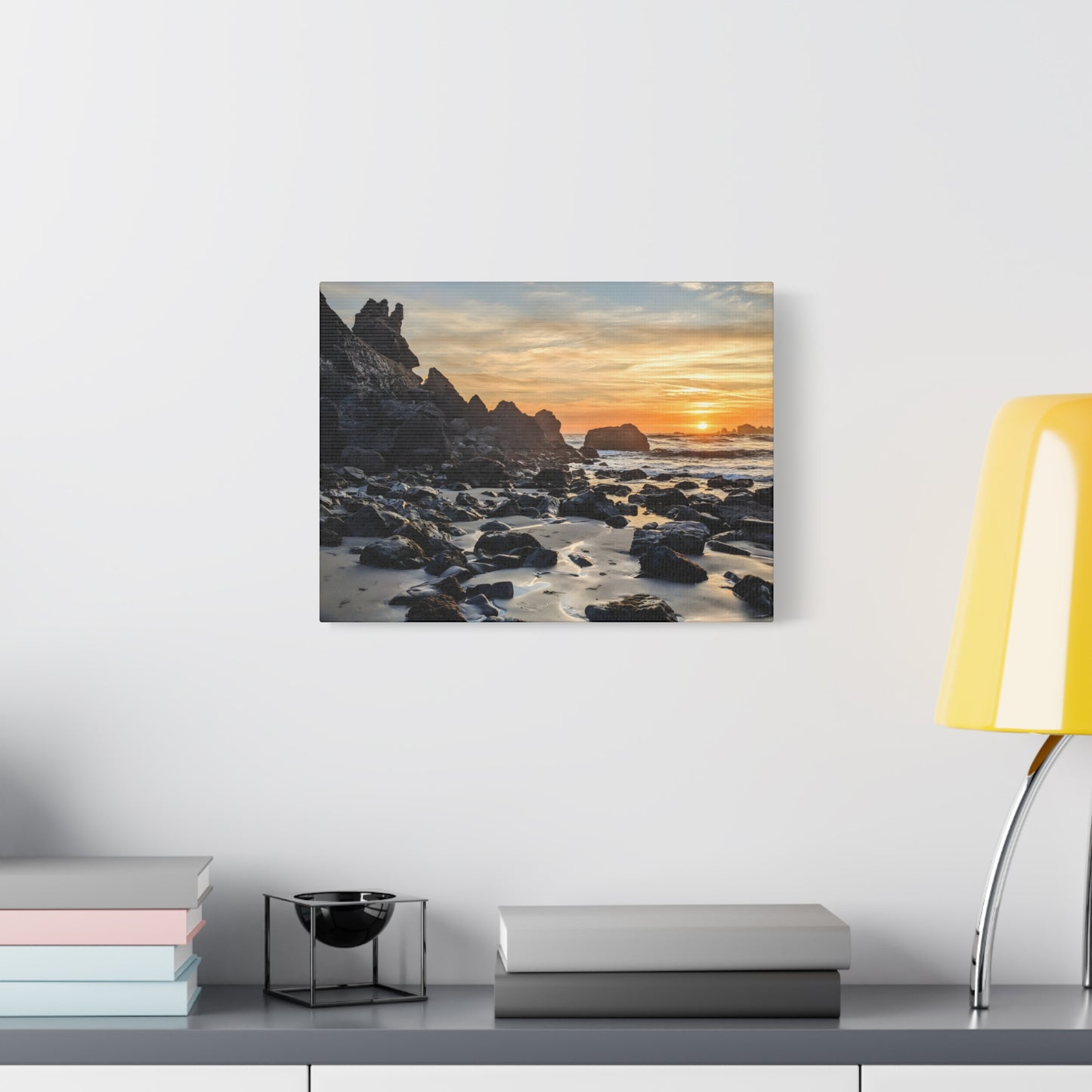 Jurrasic Rock Canvas Wall Art Print