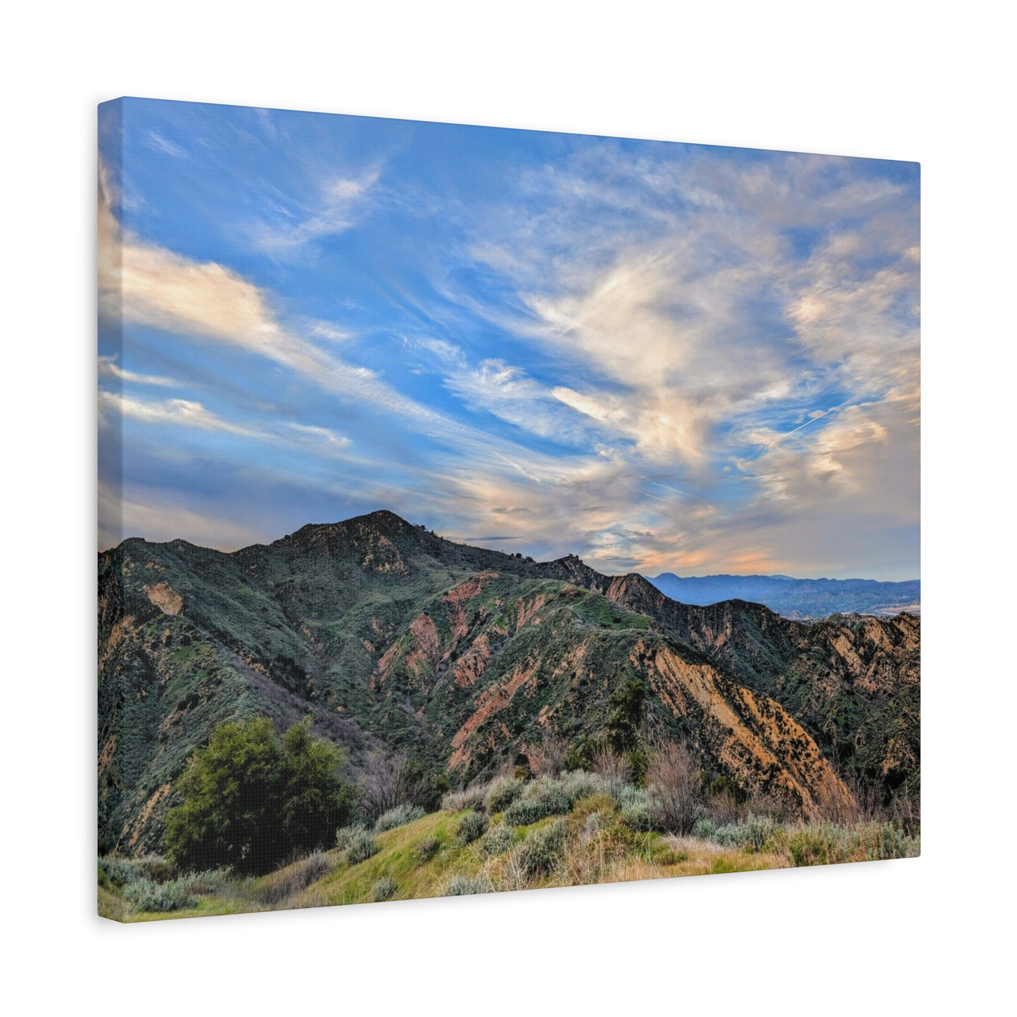 Cloud Canyon Canvas Wall Art Print