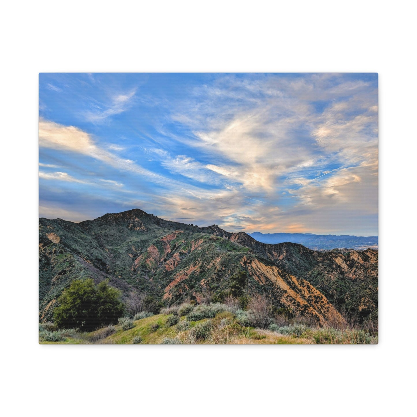 Cloud Canyon Canvas Wall Art Print