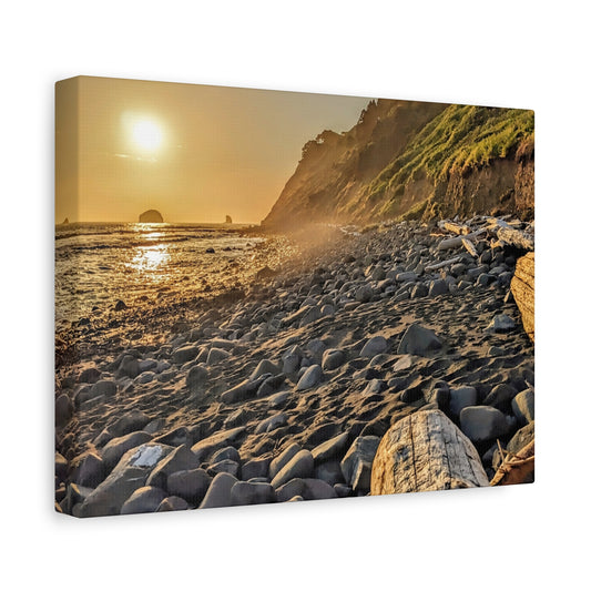 Golden Glow at Humbug - Canvas Print