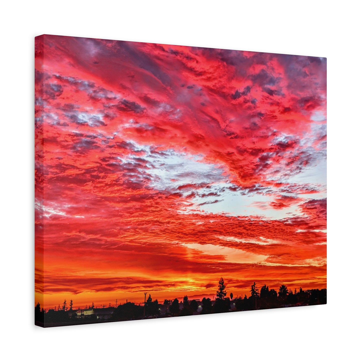 Sol Over Leandro Canvas Wall Art Print