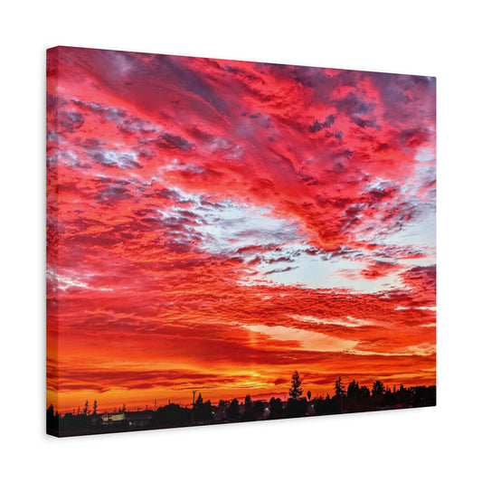 Sol Over Leandro Canvas Wall Art Print