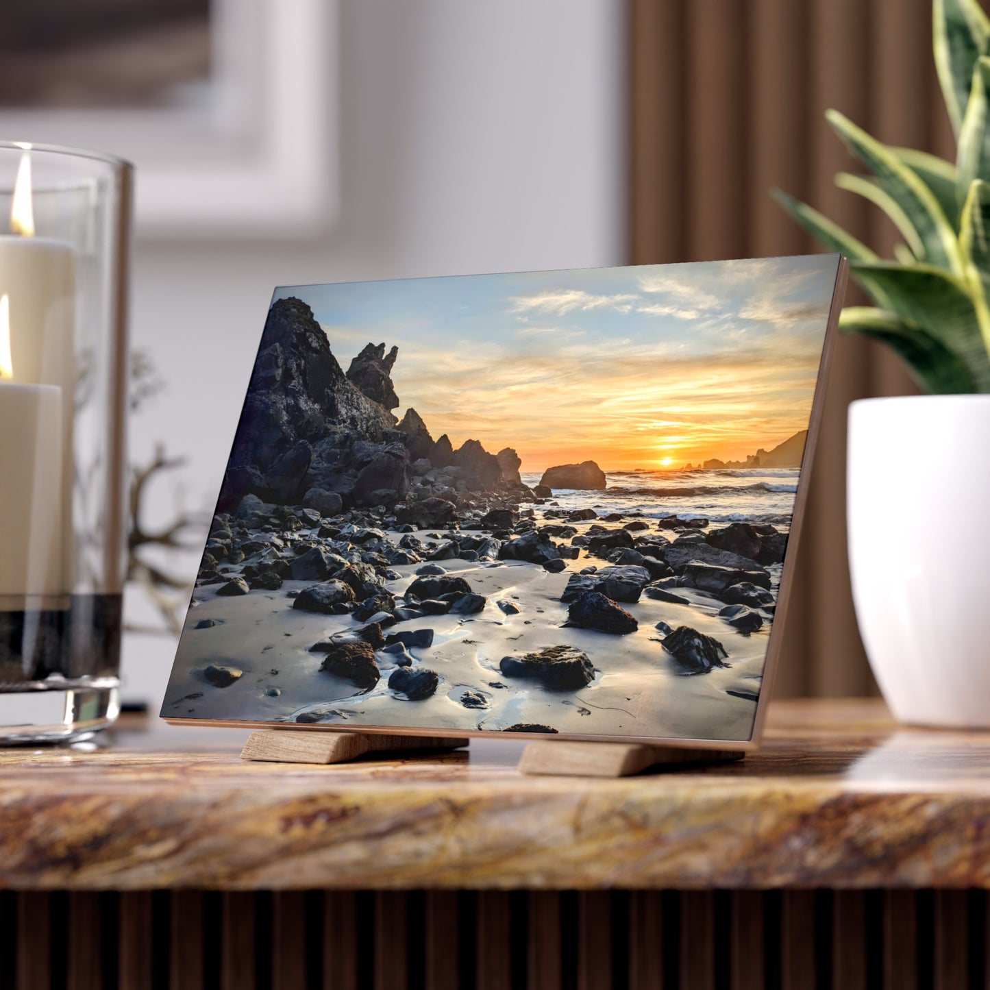Jurrasic Rock - Ceramic Photo Tile