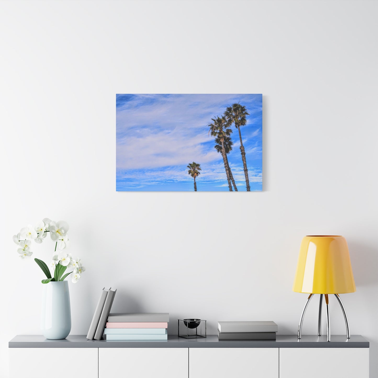 Palm Family Canvas Wall Art Print