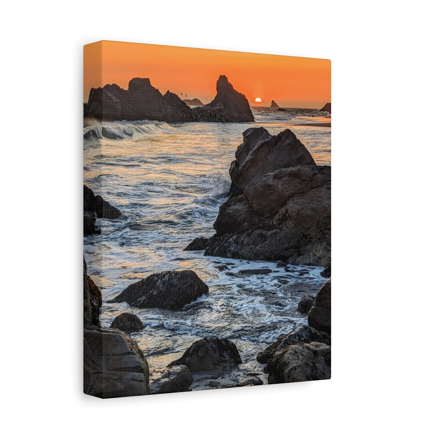 Line of Sight - Vertical Canvas Print