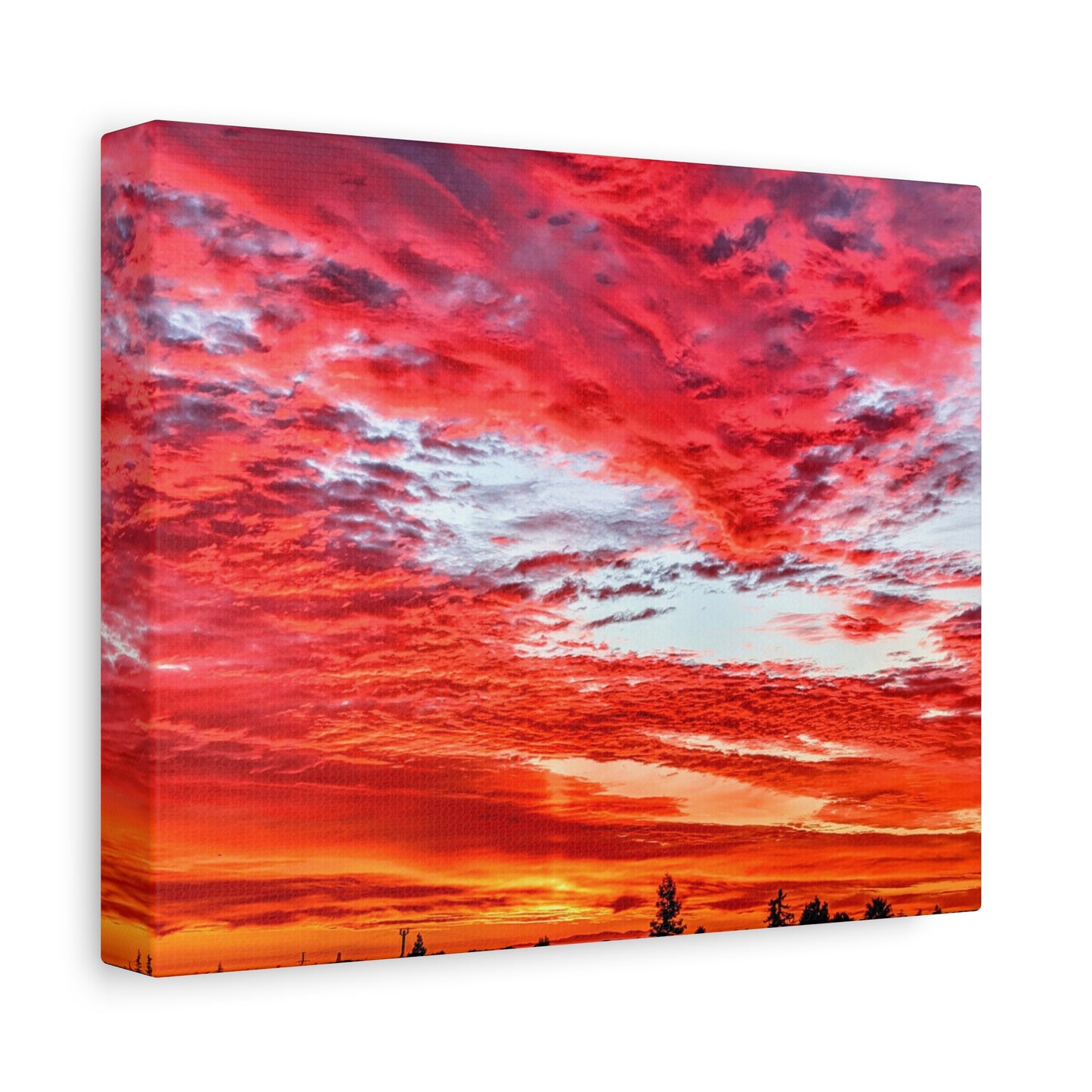 Sol Over Leandro Canvas Wall Art Print