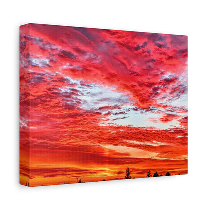 Sol Over Leandro Canvas Wall Art Print