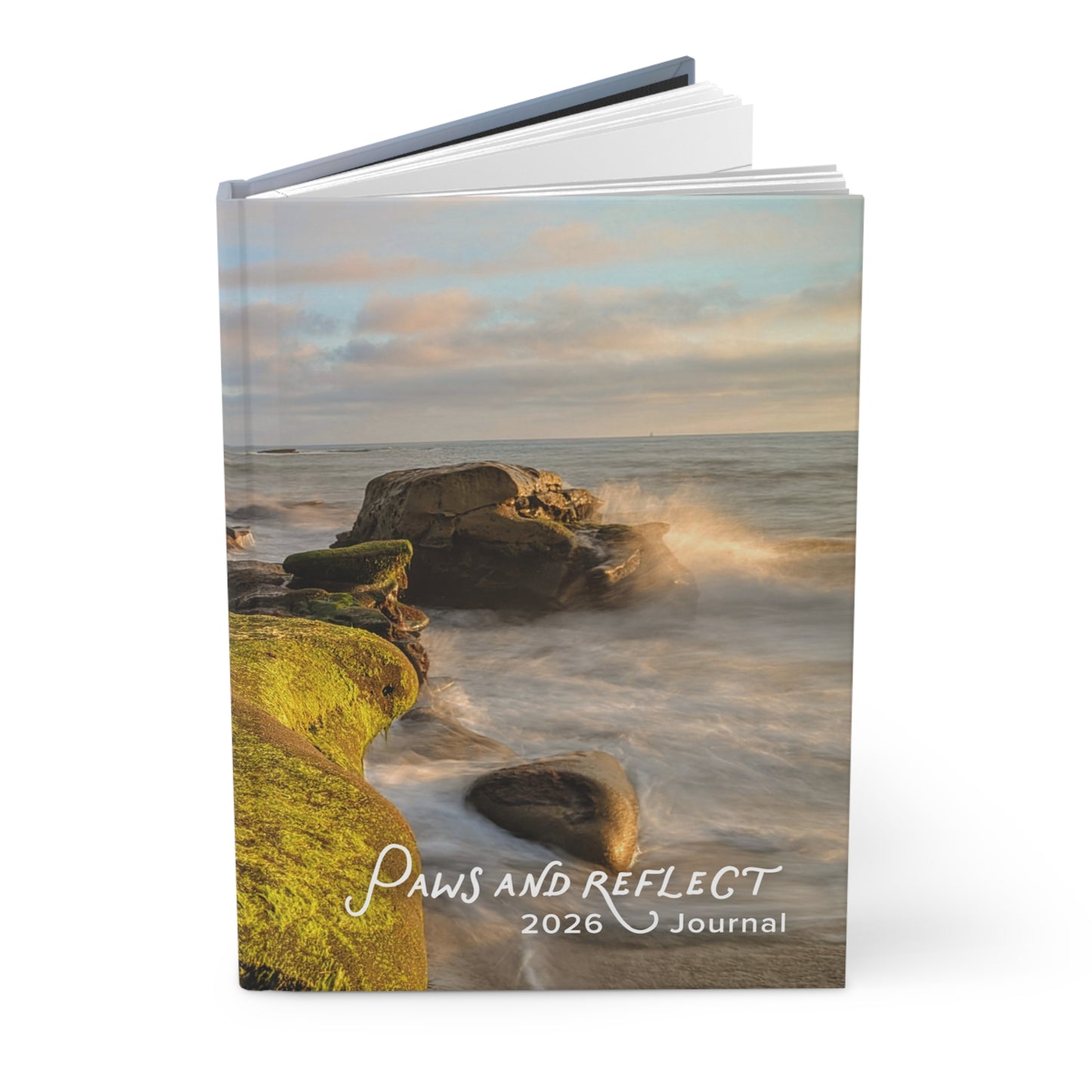 Tranquil Tides Hardcover Journal