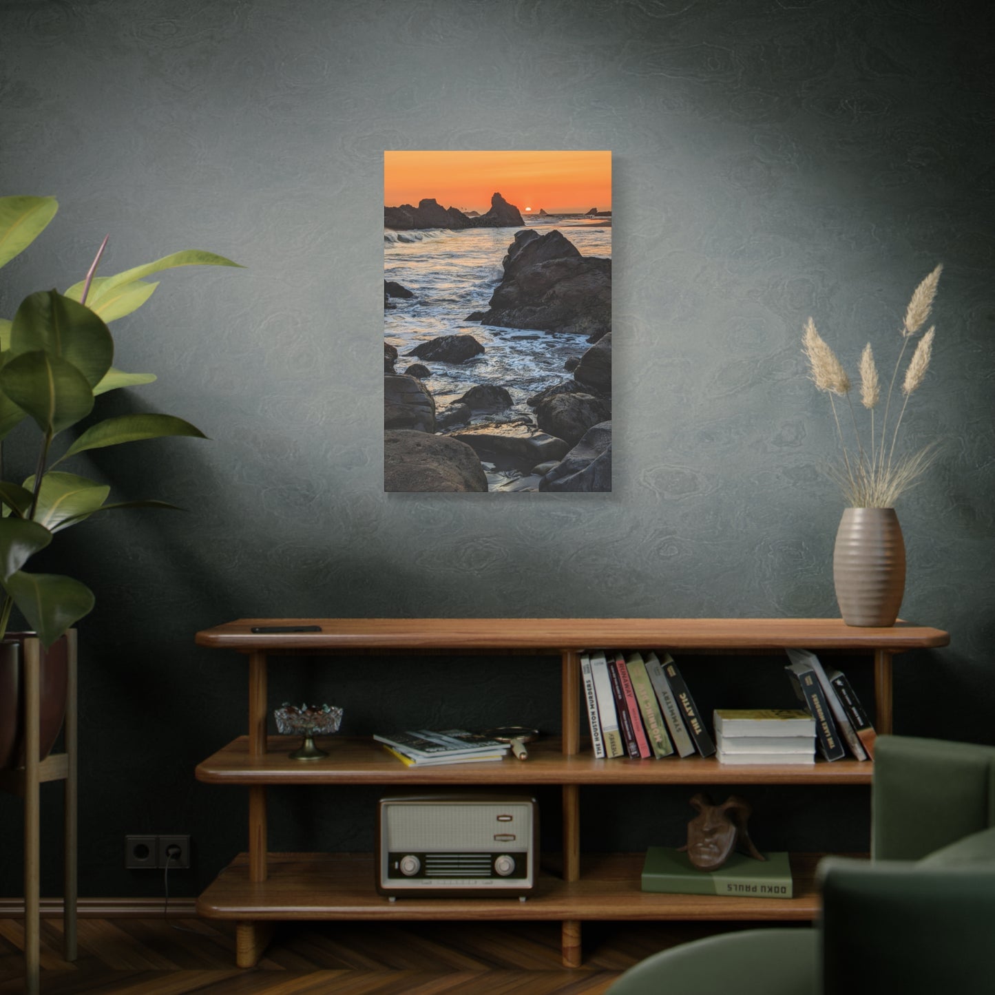 Line of Sight - Vertical Canvas Print