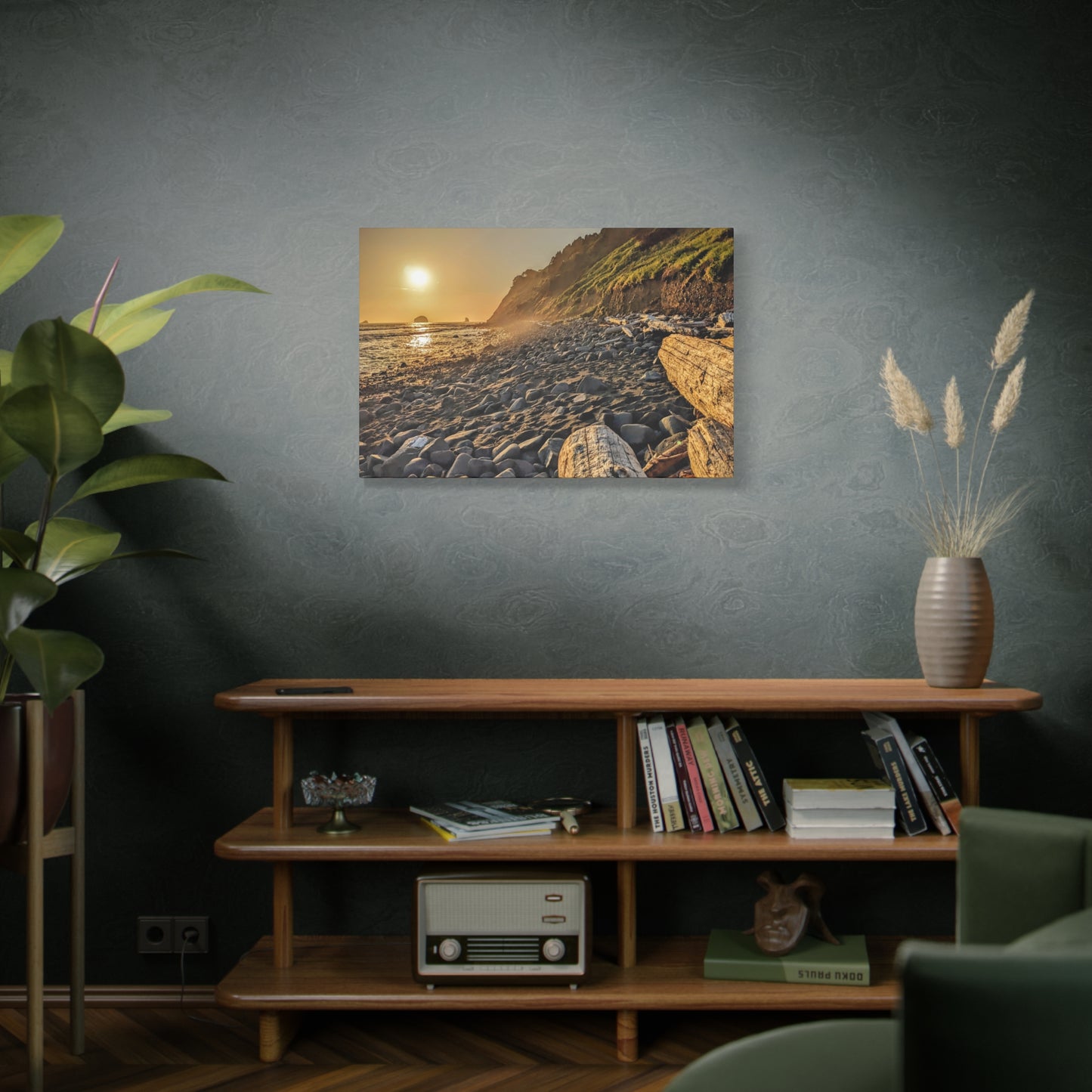 Golden Glow at Humbug - Canvas Print