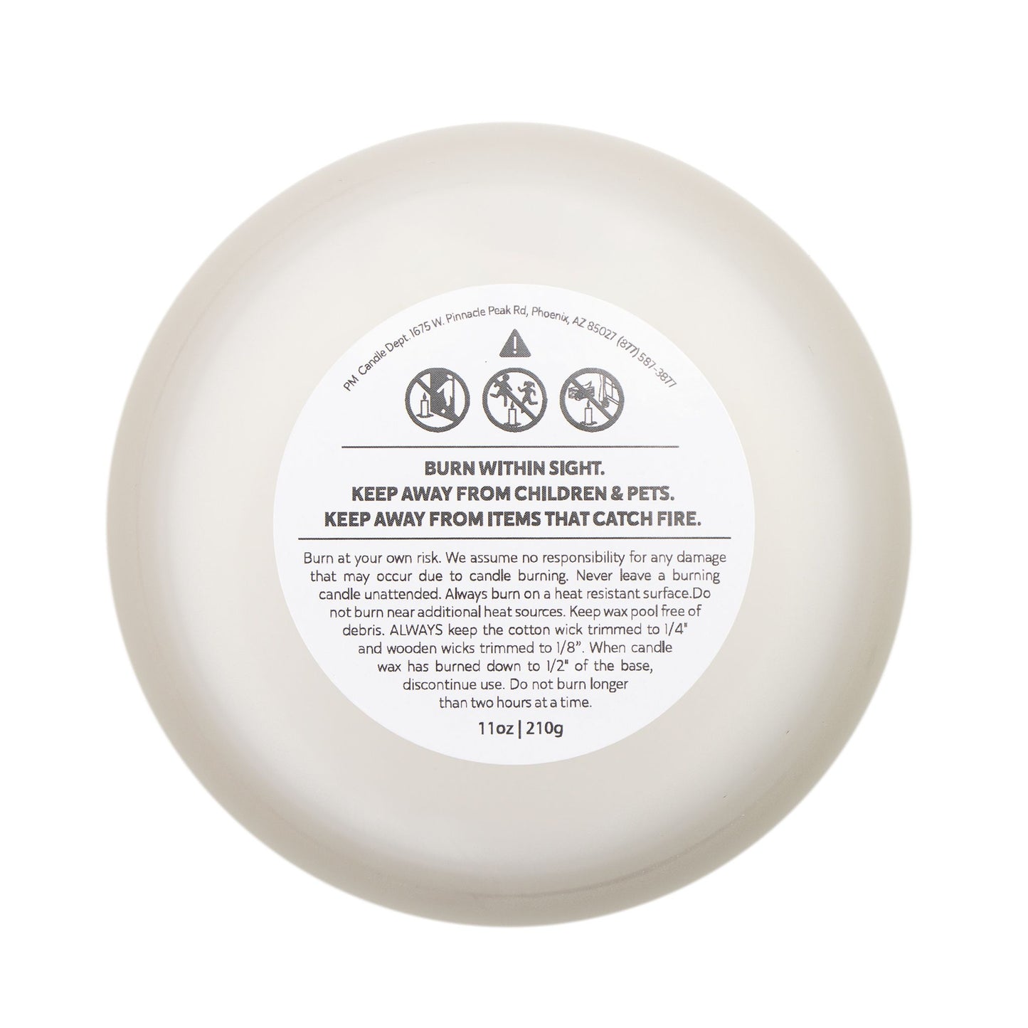 Pooch & Flame Soy Wax Candle - Lemonwood Fir