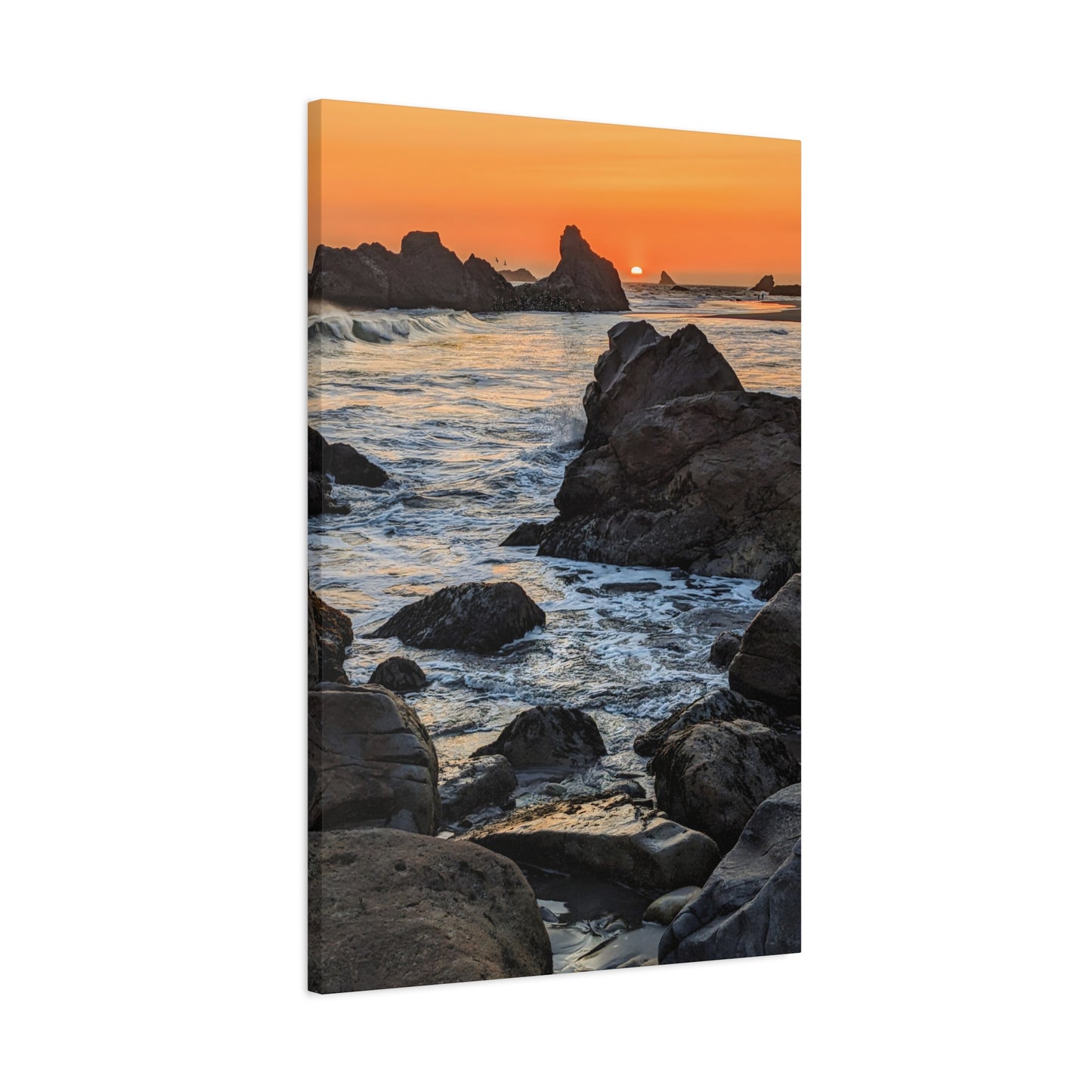 Line of Sight - Vertical Canvas Print