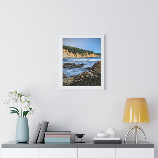 Going With the Flow - Framed Vertical Poster