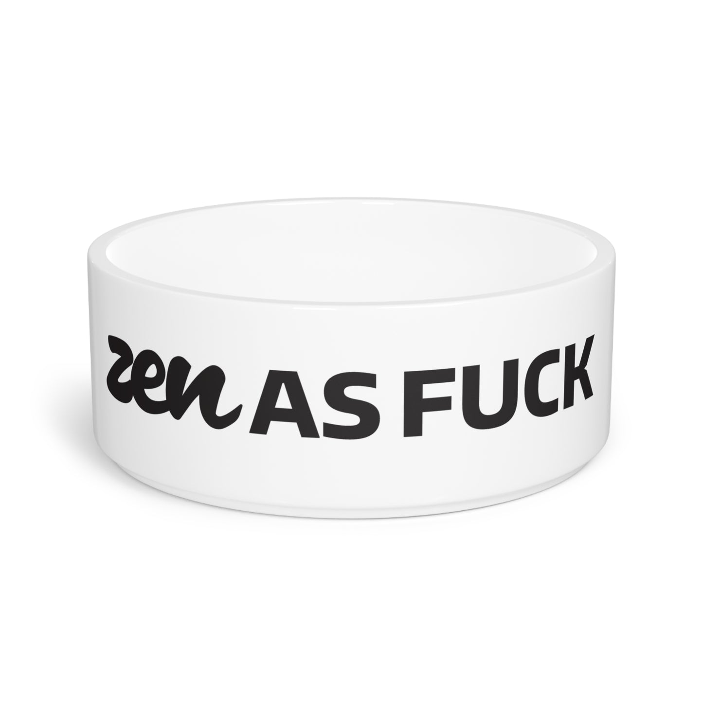 Zen As Fuck Pet Bowl