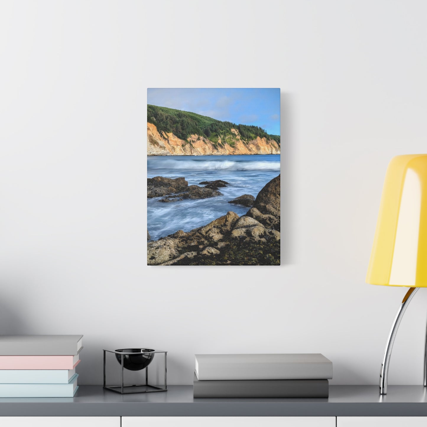 Going With the Flow - Vertical Canvas Print