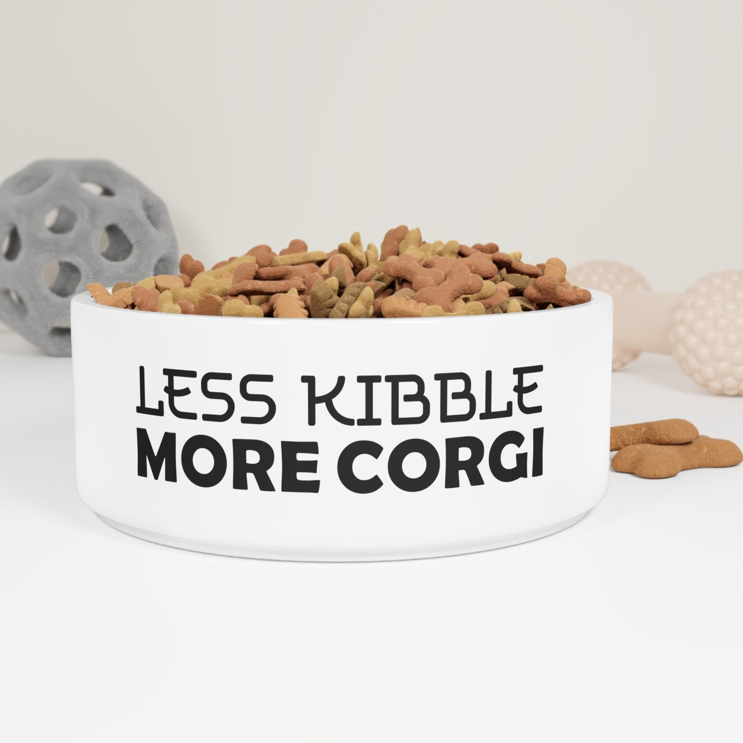Less Kibble, More Corgi Pet Bowl