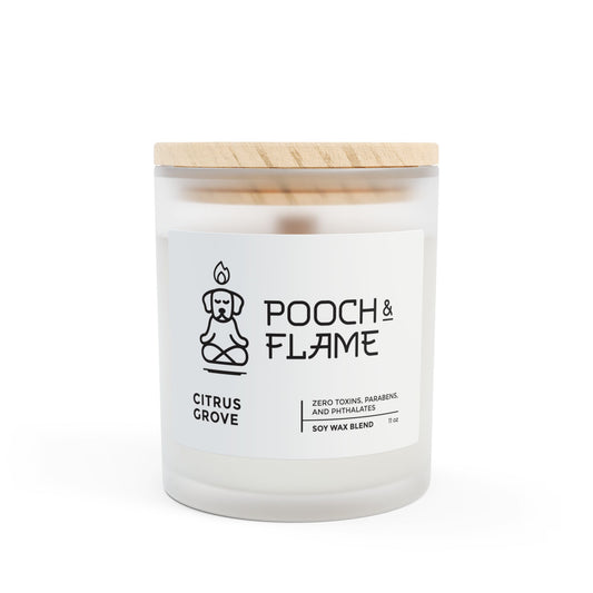 Pooch & Flame Soy Wax Candle - Citrus Grove