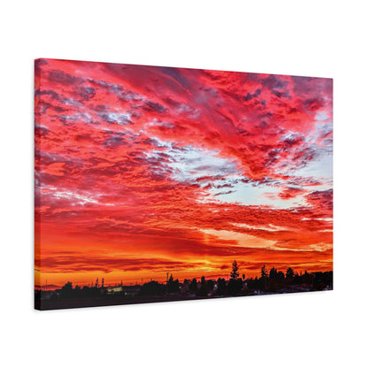 Sol Over Leandro Canvas Wall Art Print