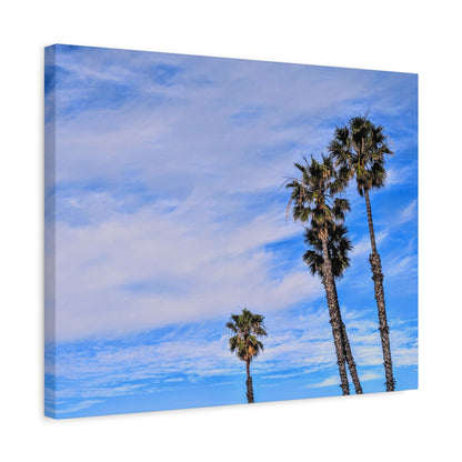 Palm Family Canvas Wall Art Print