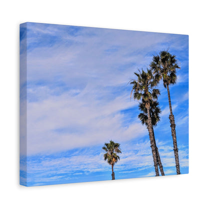 Palm Family Canvas Wall Art Print