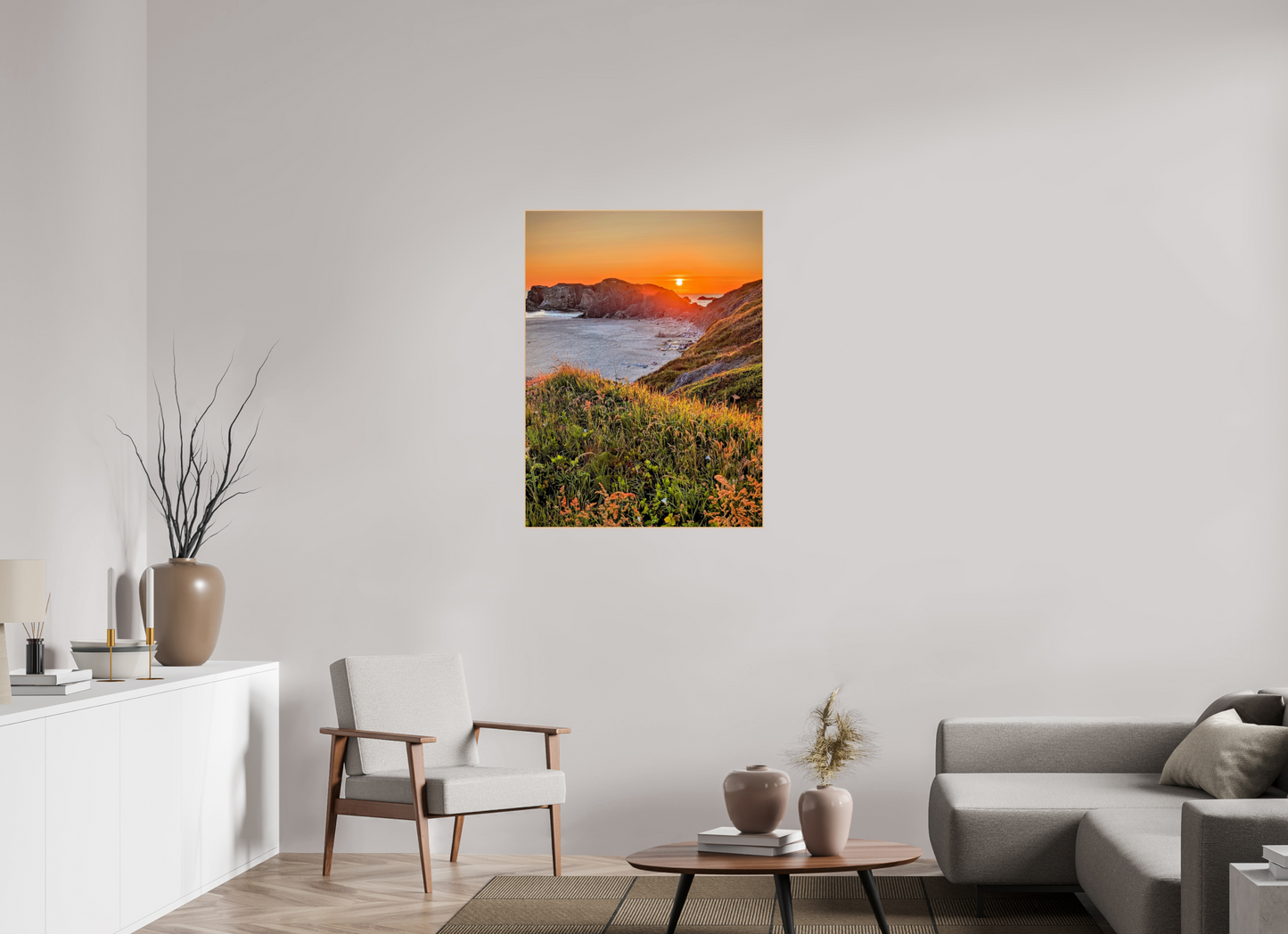30 x 40″, Wood Artbox Magical Sunset Artbox Print