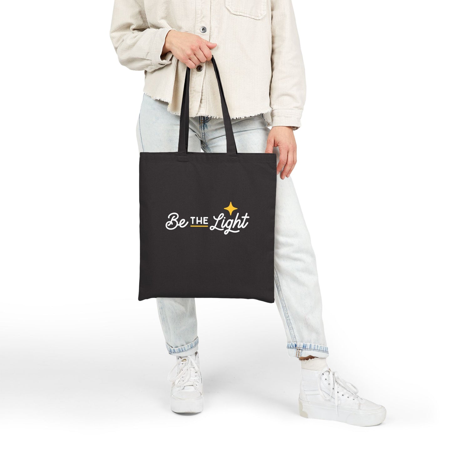 Be the Light Canvas Tote Bag