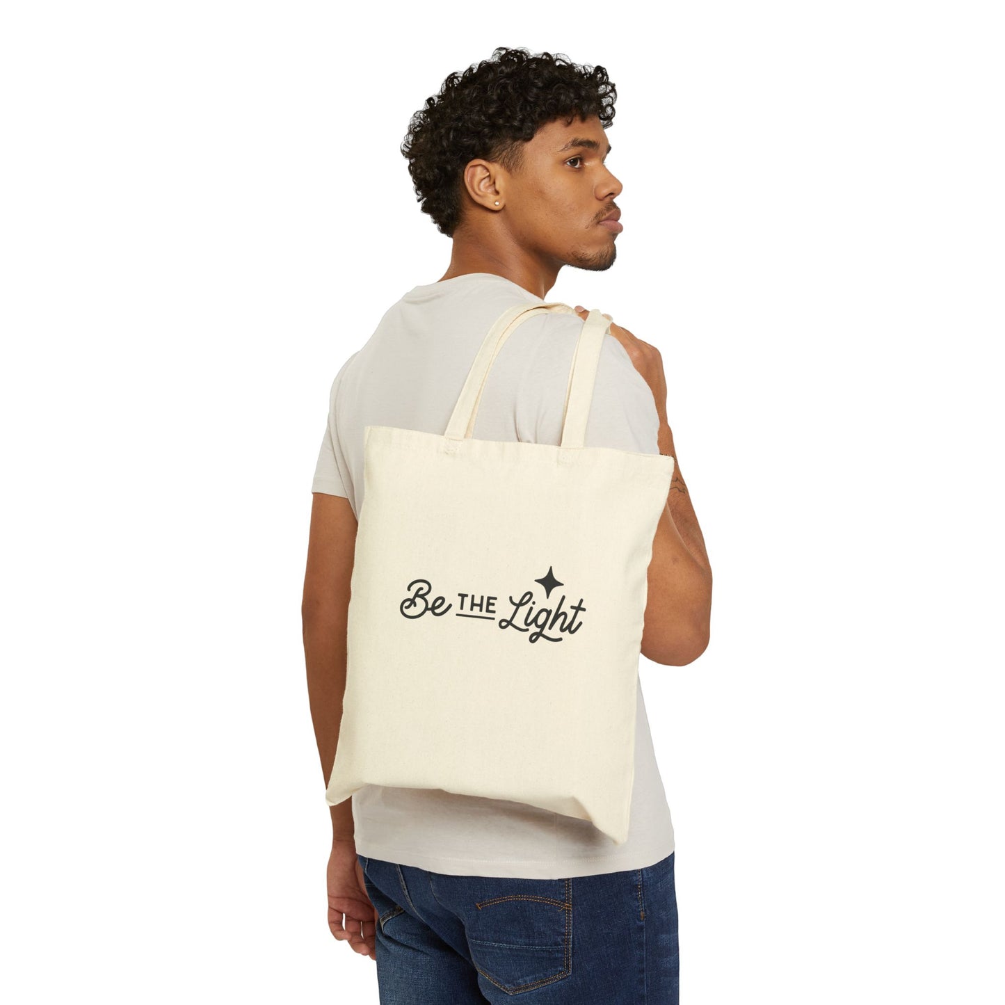 Be the Light Canvas Tote Bag