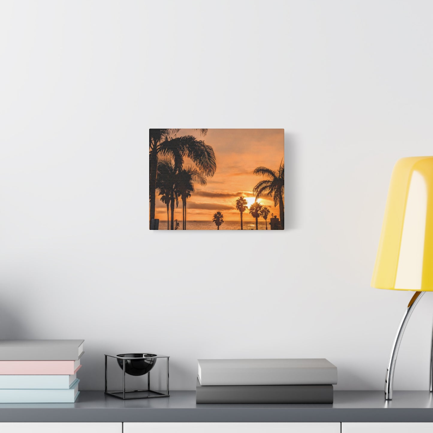 Between the Palms - Canvas Print