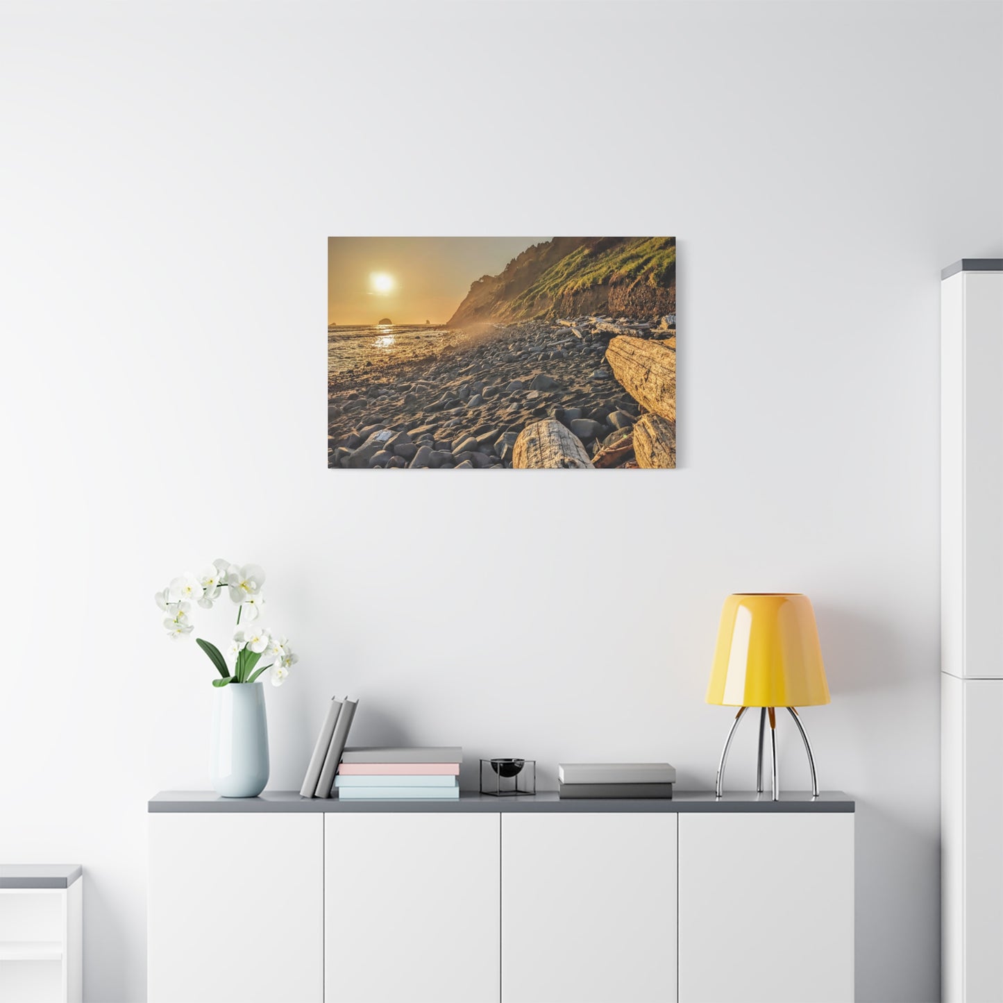 Golden Glow at Humbug - Canvas Print