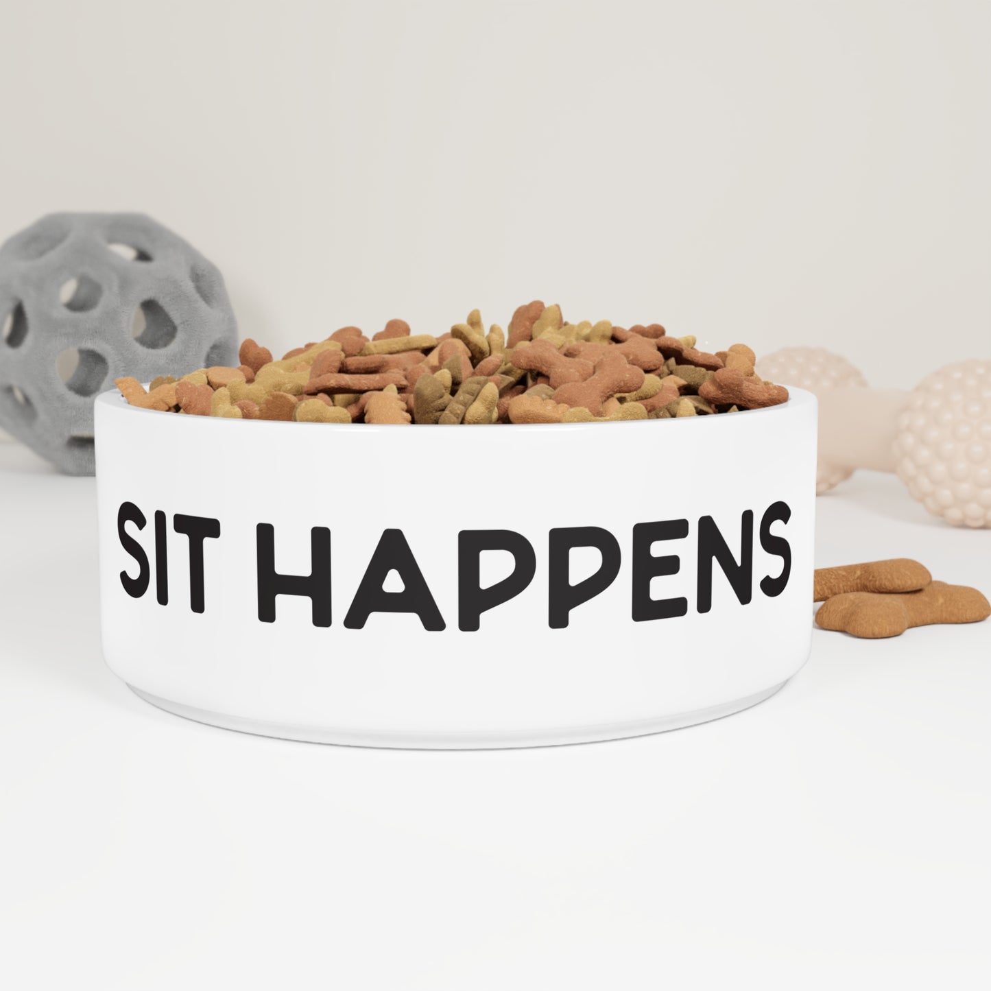 Sit Happens Pet Bowl