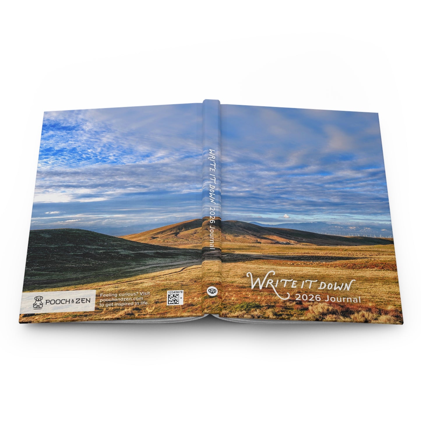 Golden Antelope Hour Hardcover Journal