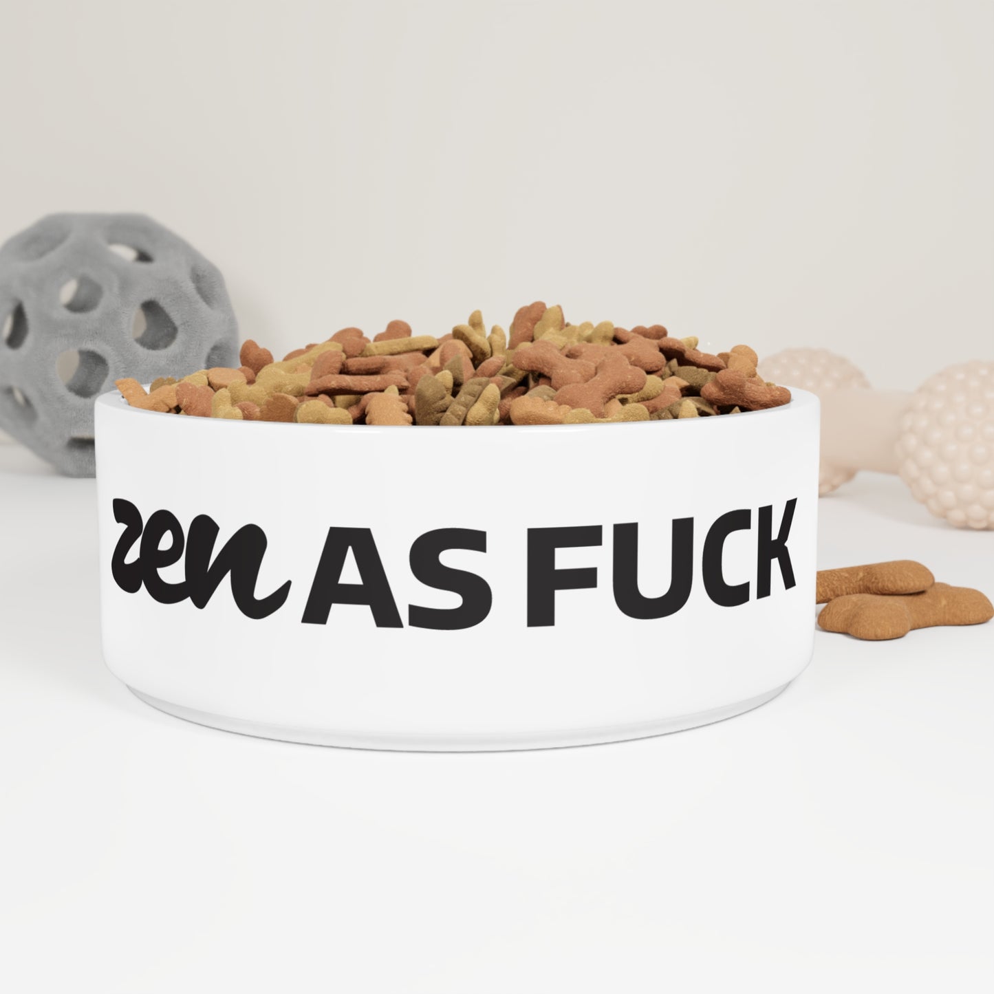 Zen As Fuck Pet Bowl
