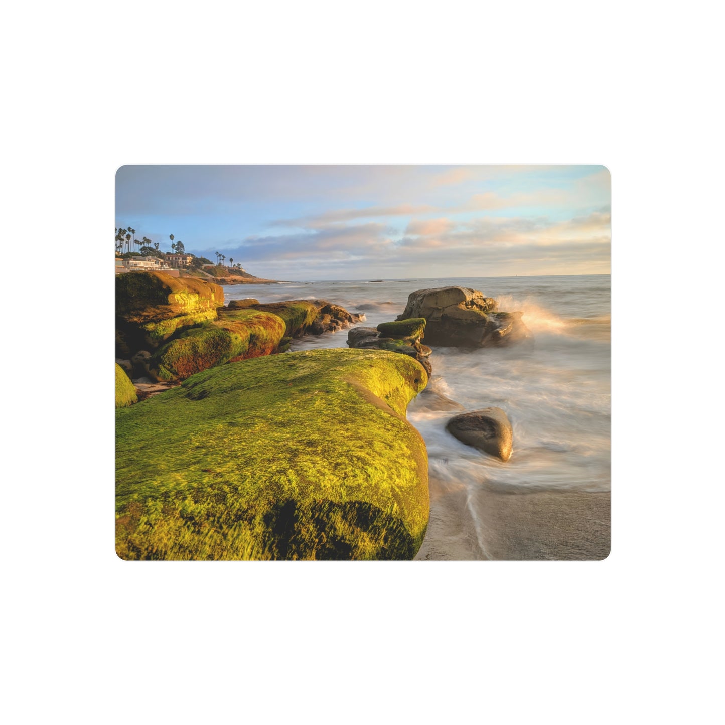 Wind And Sea With You And Me - Metal Coastal Print