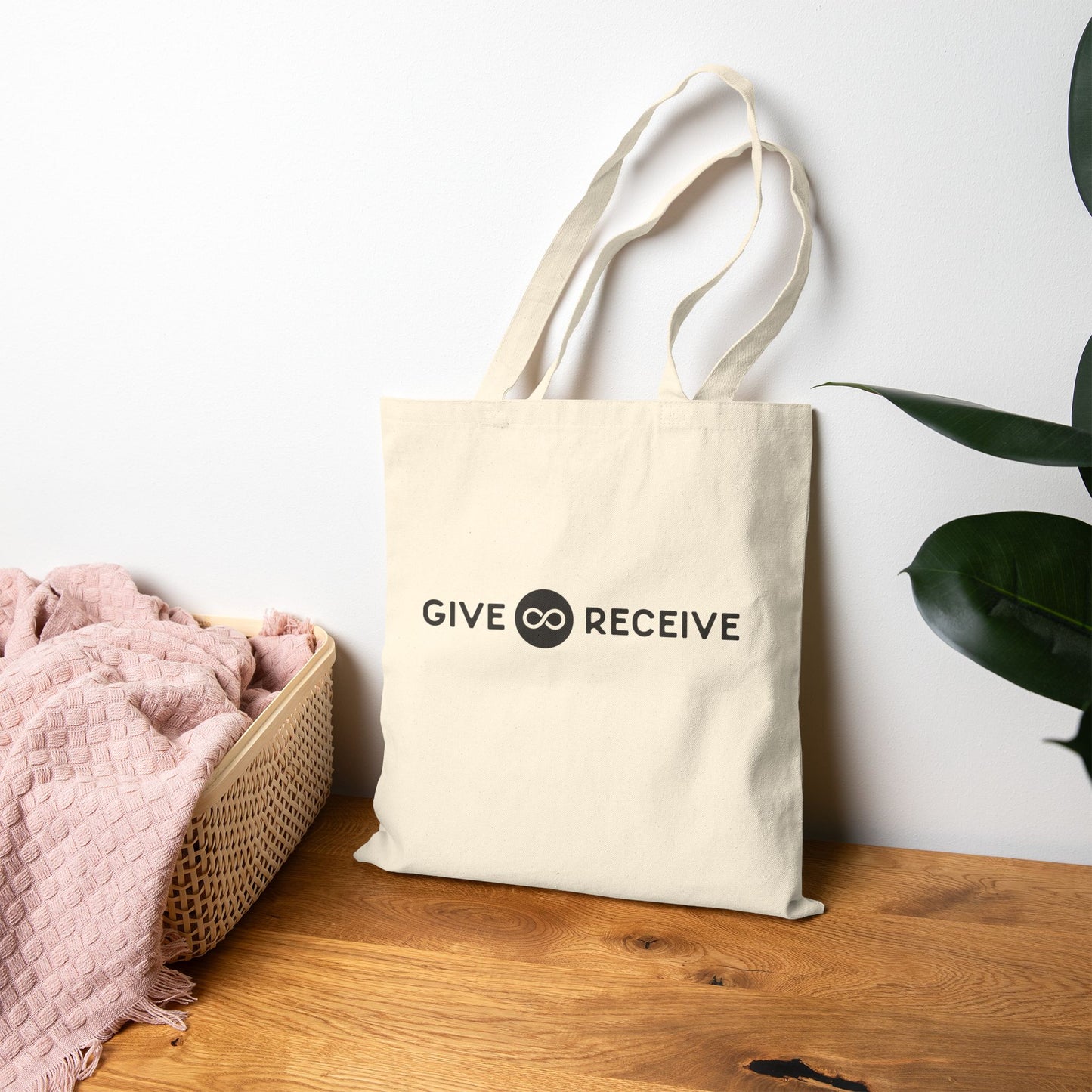 Give & Receive Canvas Tote Bag