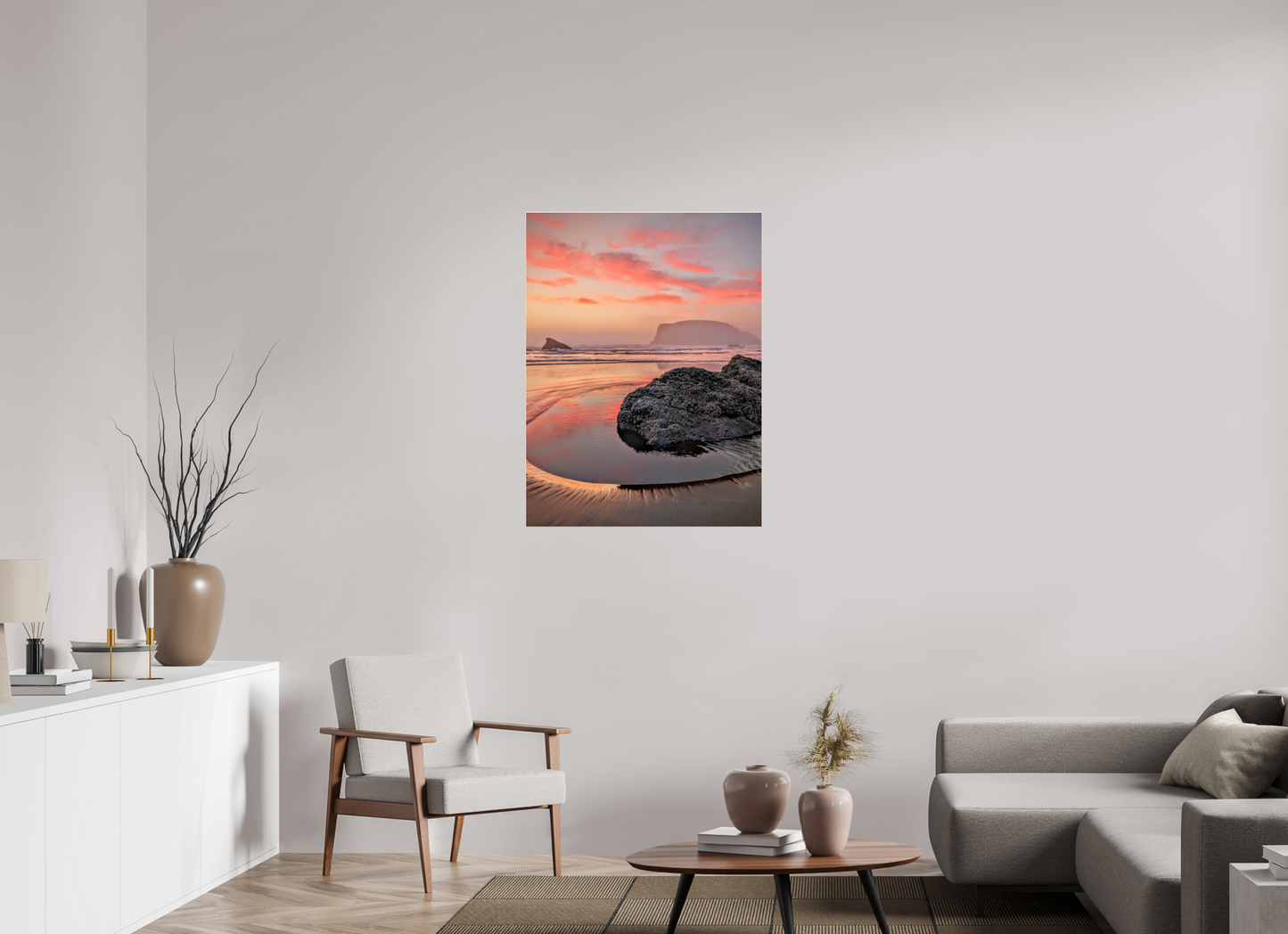 30 x 40″, Acrylic Glass Print Magical Sunset Premium Acrylic Print