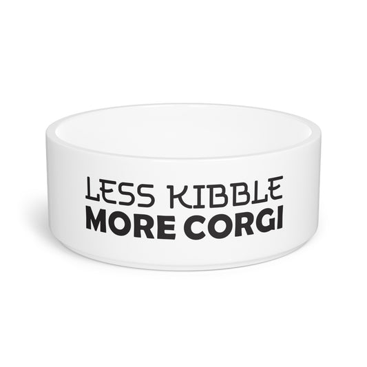 Less Kibble, More Corgi Pet Bowl