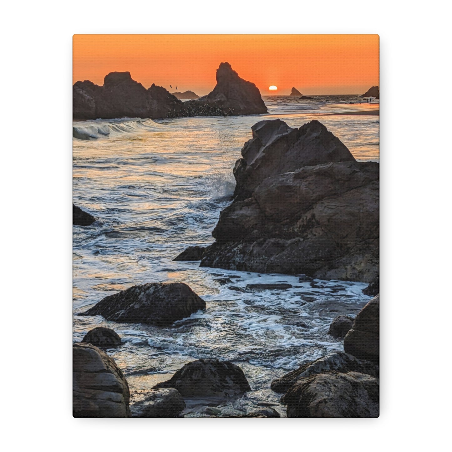 Line of Sight - Canvas Vertical Print