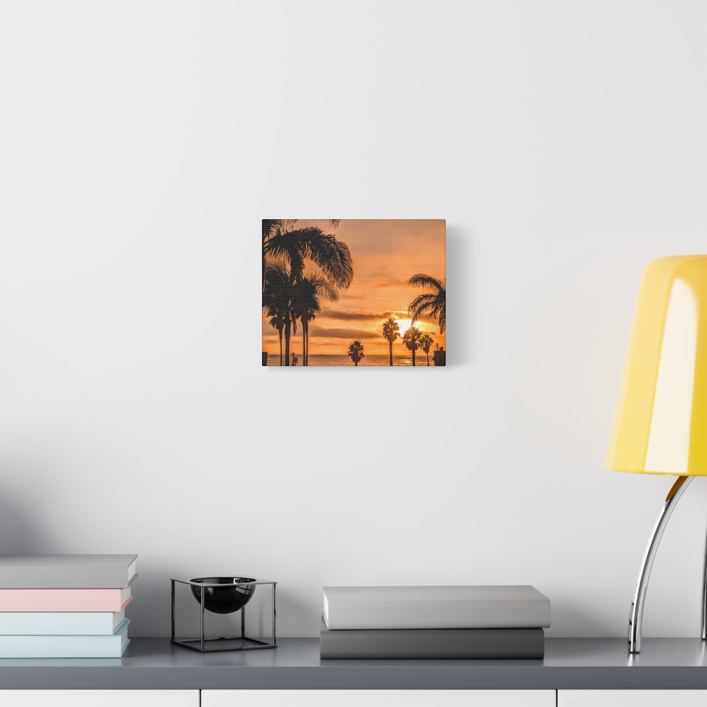 Between the Palms - Canvas Print