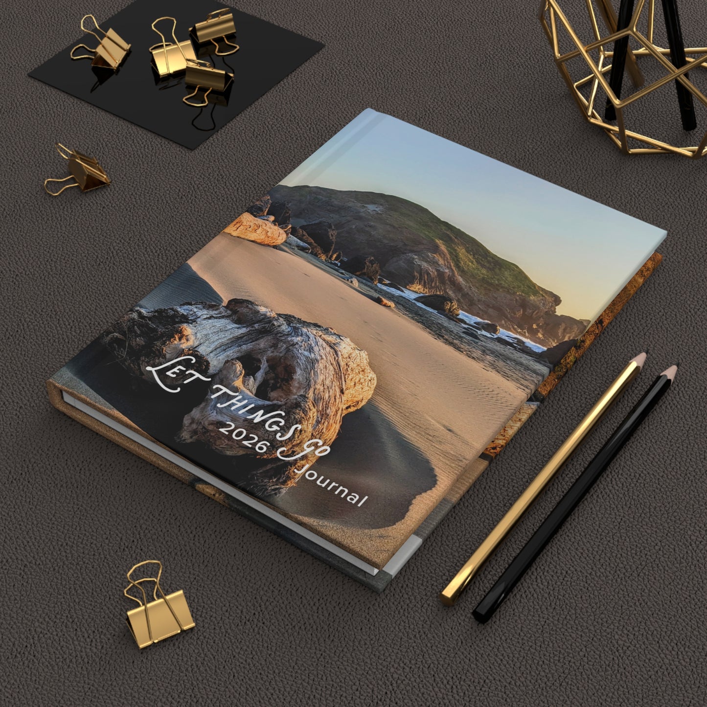 Sand Solace Hardcover Journal