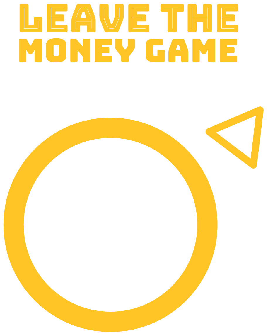 Time to leave the game with a big yellow circle and yellow triangle on the outside